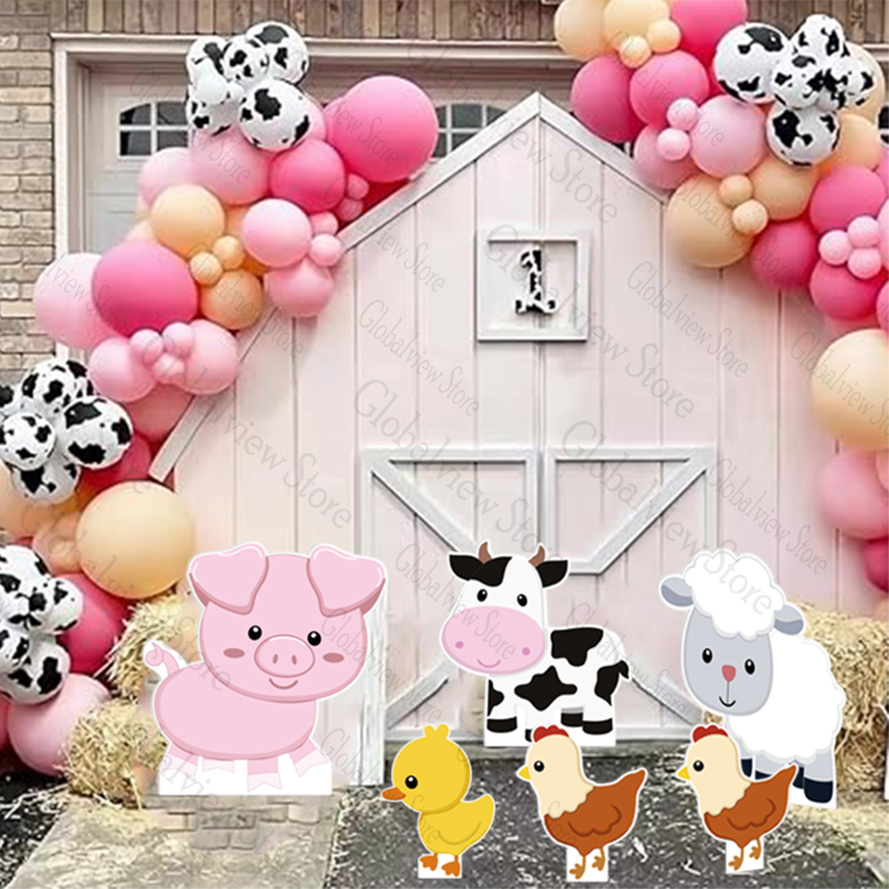 Cutting Board Foam - Farm Party Props Farm Animal Cutouts