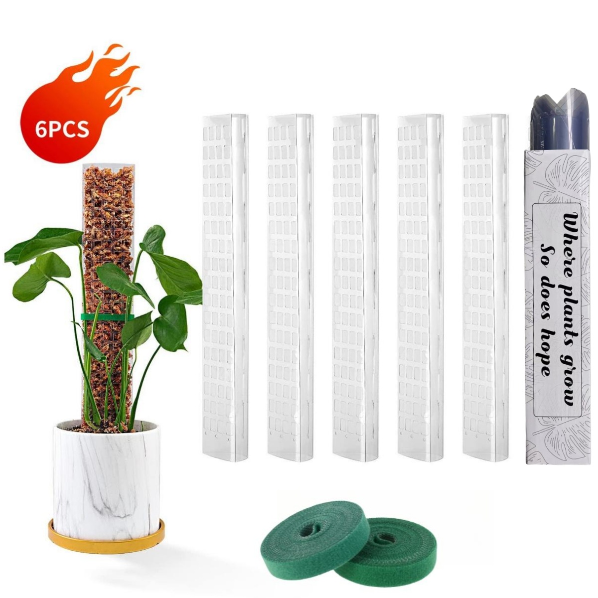 Moss Poles Plants Plant Suppor - Sphagnum Moss Dry ulasan dan harga