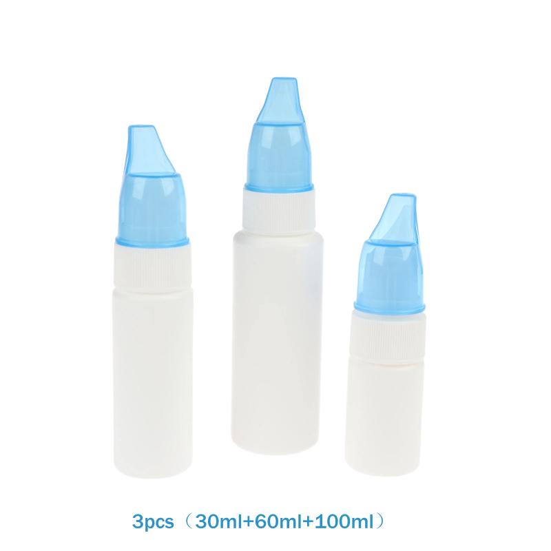 NEW 3Pcs Nasal Irrigator Nose  - Misting Bottle Fine ulasan dan harga