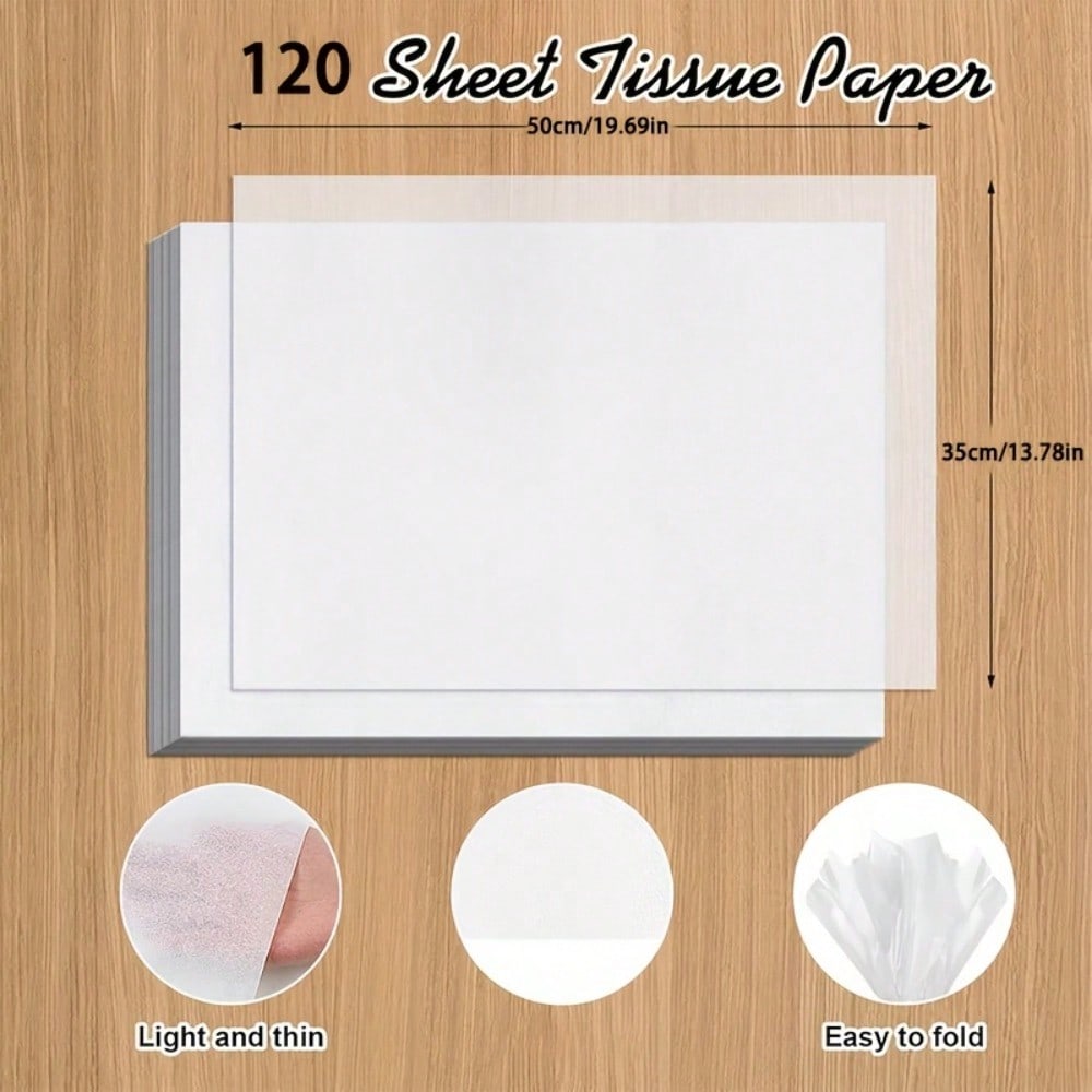 120 Sheets Bulk White Tissue P - Agar Tissue Culture ulasan dan harga