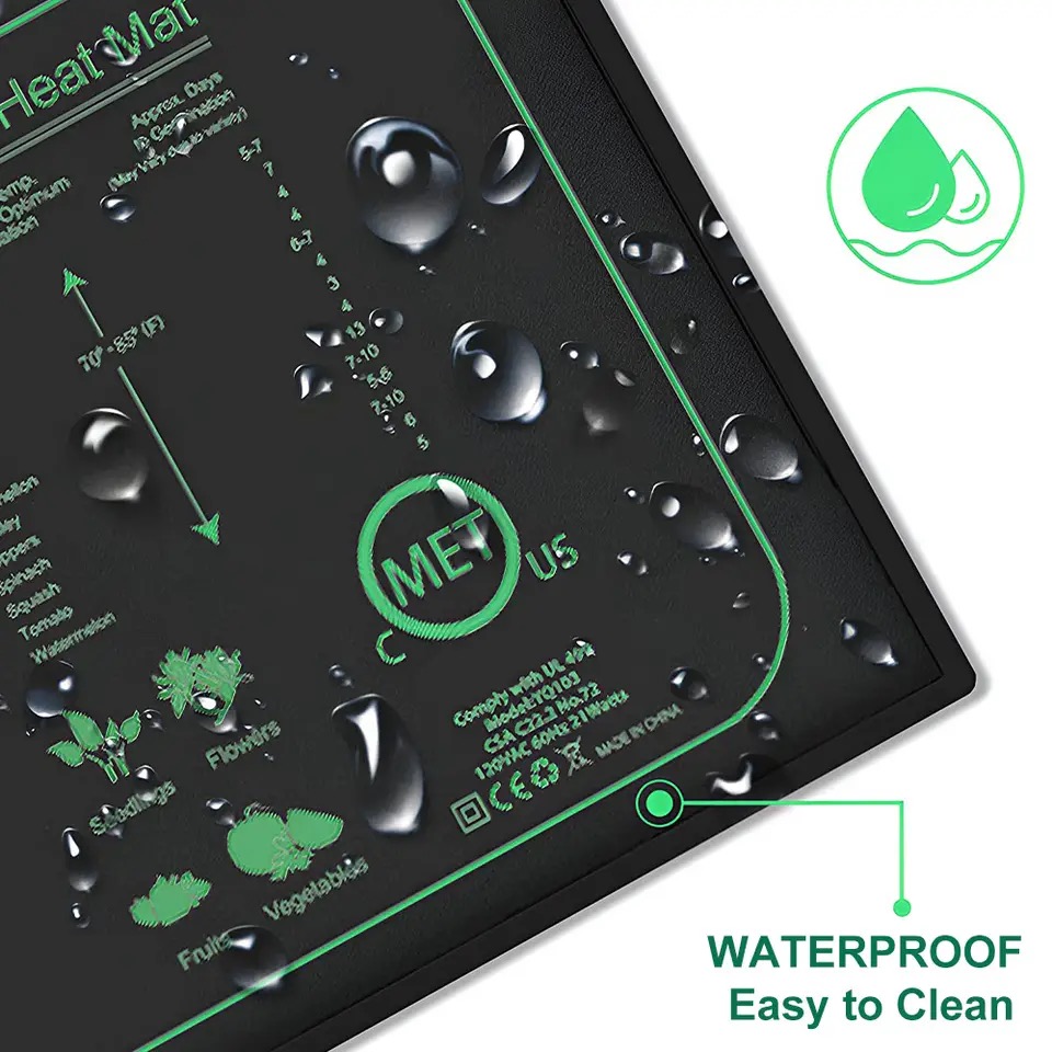 10/25/50CM Seedling Heat Mat I - Rooting Gel Clone ulasan dan harga