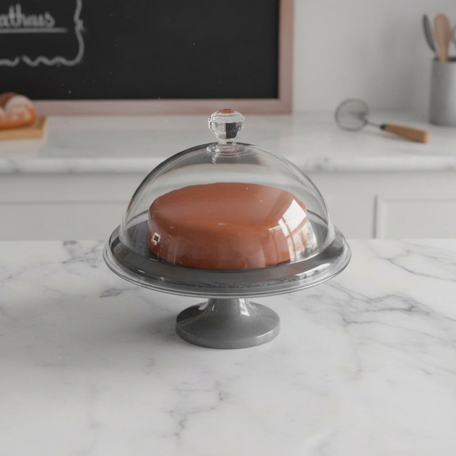 Food Protector Dustproof Clear - Plastic Dome Clear ulasan dan harga