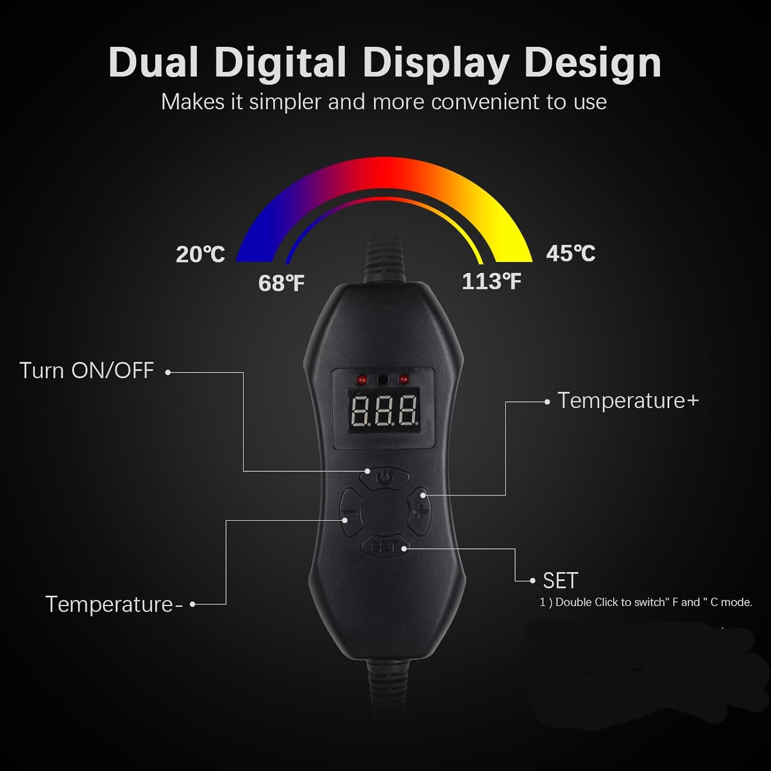 Seedling Heat Mat With Digital - Rooting Gel Clone ulasan dan harga