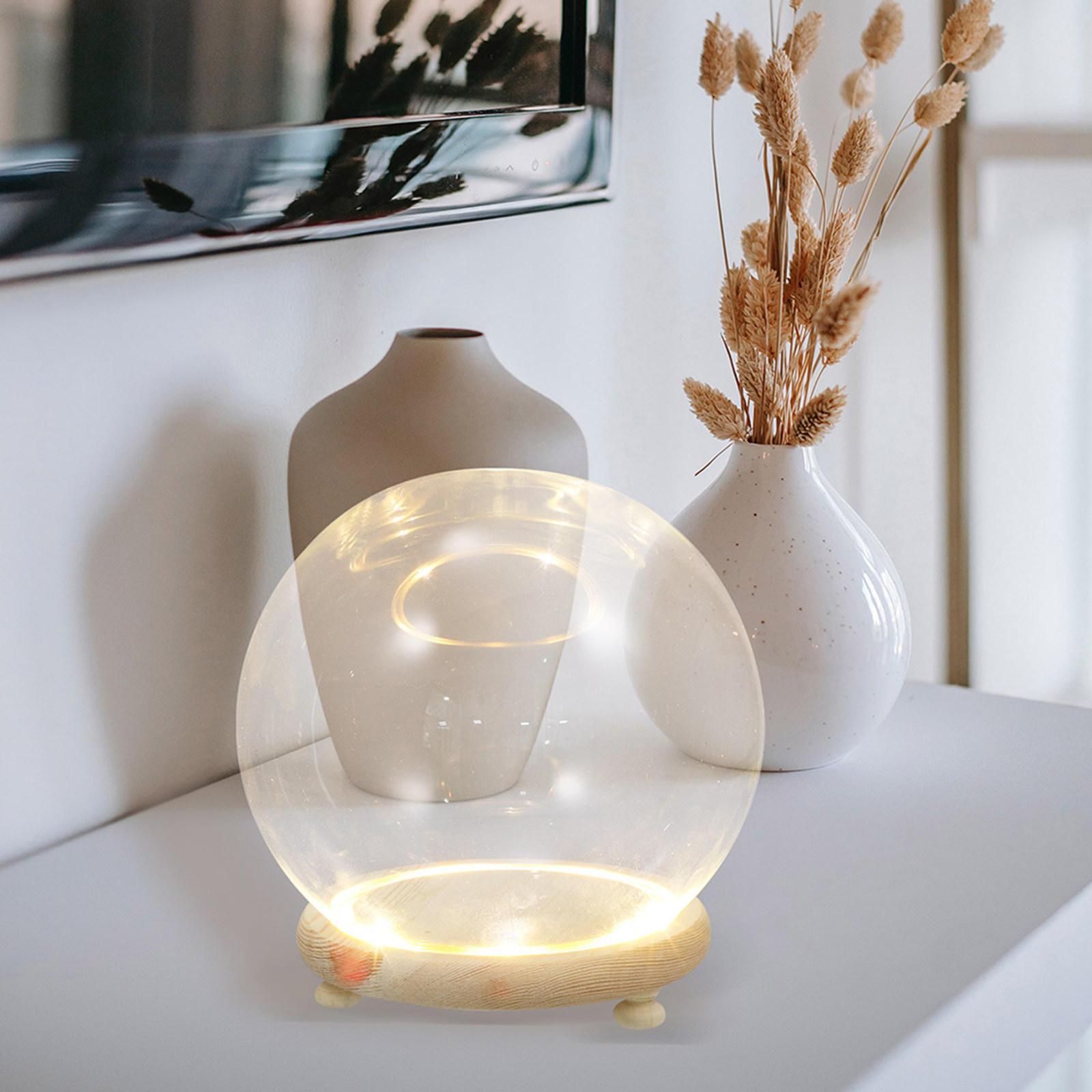 Clear Glass Dome Display Cover - Plastic Dome Clear ulasan dan harga