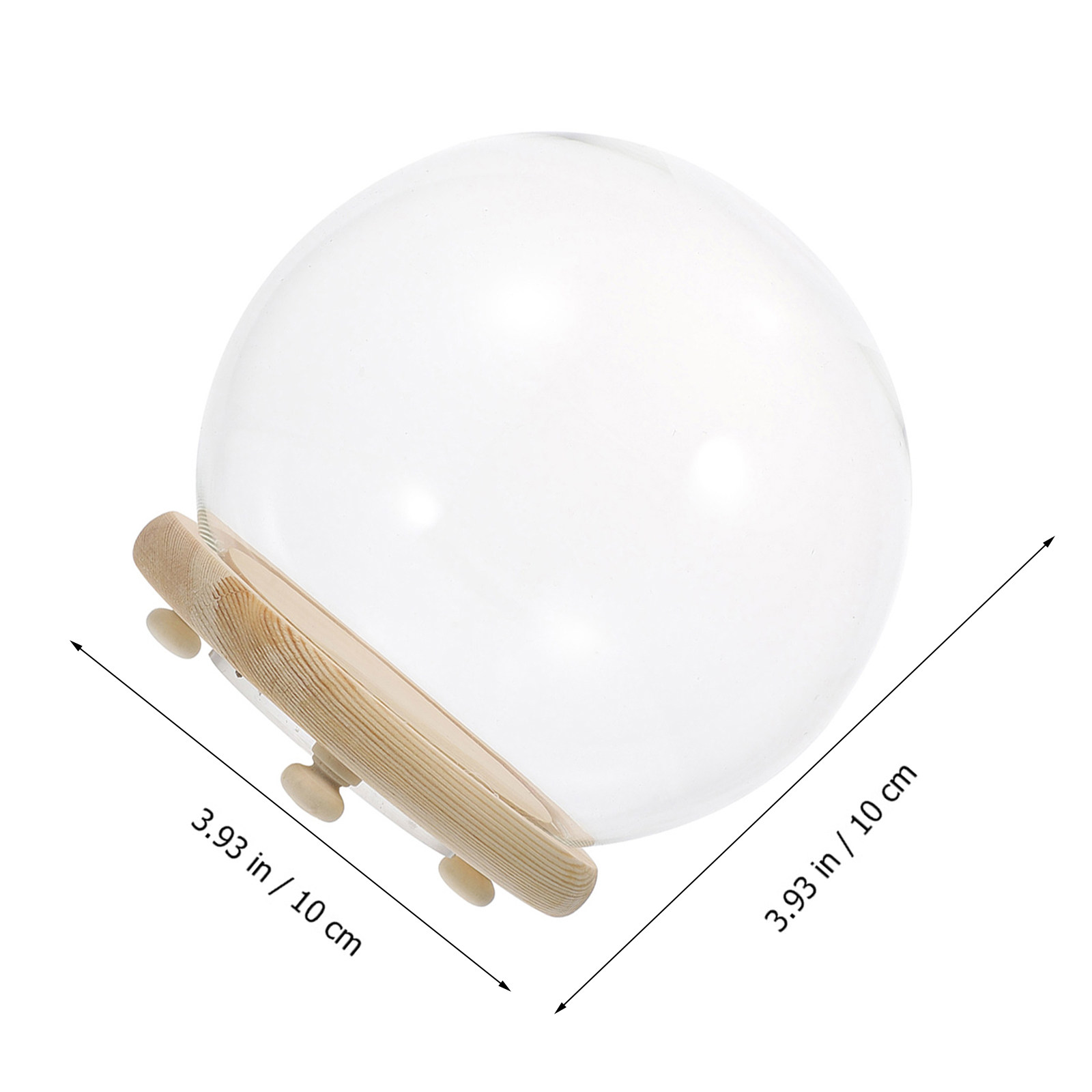 Clear Glass Dome Display Cover - Plastic Dome Clear ulasan dan harga