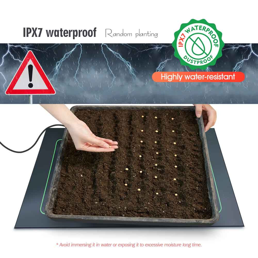 7-100W Plants Heating Pad with - Heat Mat Seedling ulasan dan harga