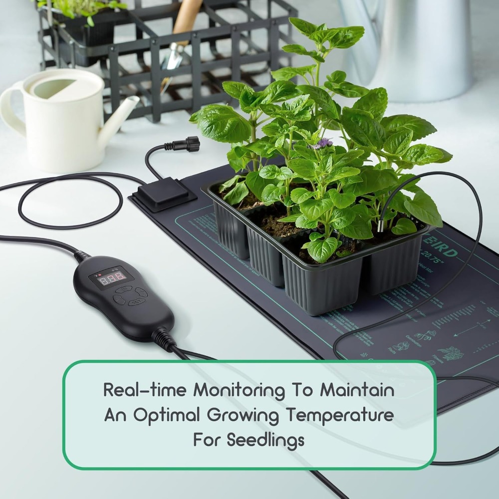 4 Pack Seedling Heat Mat with  - Heat Mat Seedling ulasan dan harga
