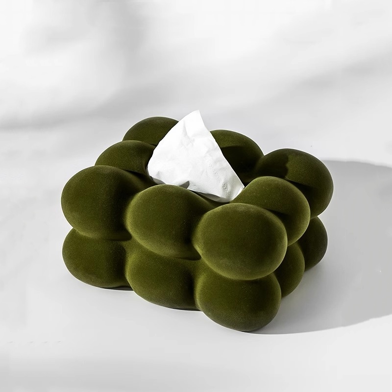 Flocked Tissue Box Geometrical - Agar Tissue Culture ulasan dan harga