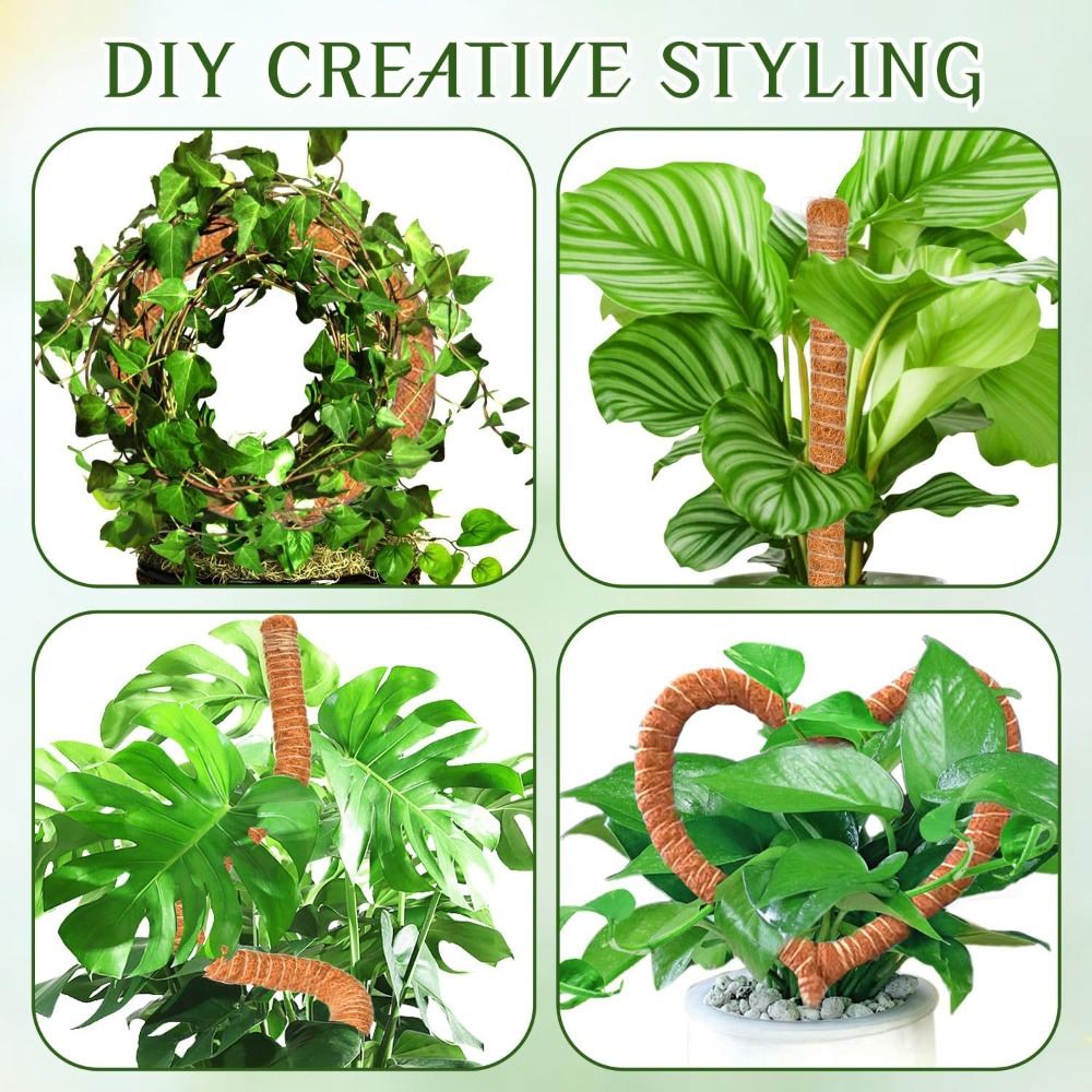 30-100cm Bendable Plants Climb - Sphagnum Moss Dry ulasan dan harga