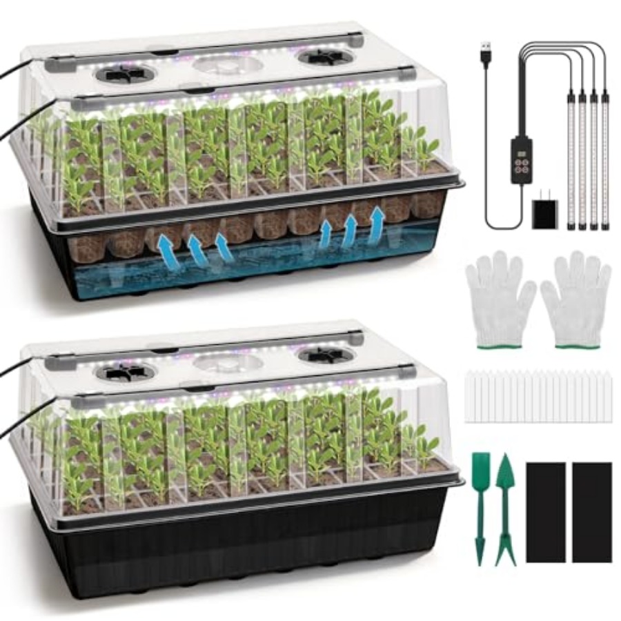 120-Cell Self-Watering Seed St - Humidity Dome Kit ulasan dan harga