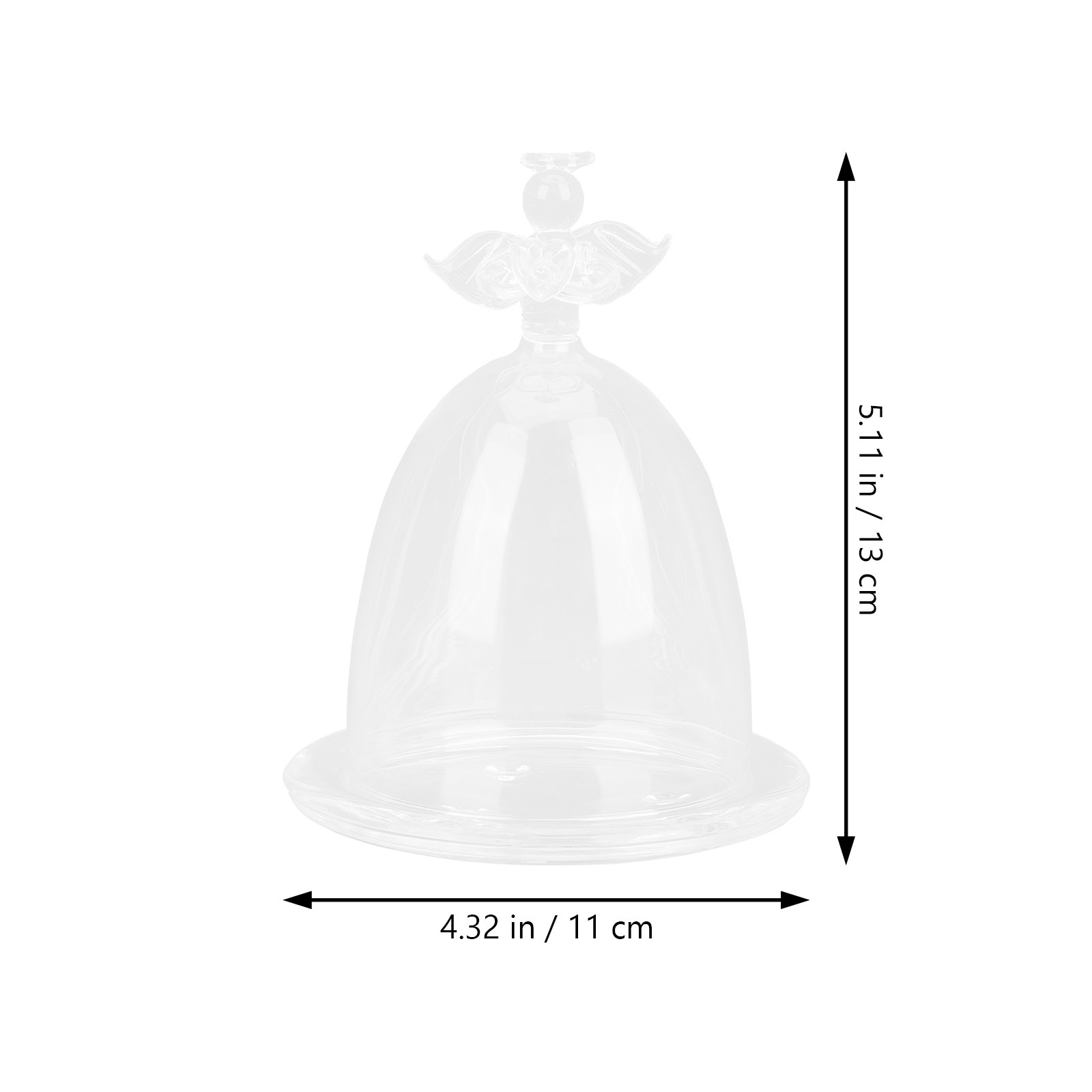 Angel Clear Display Dome for P - Plastic Dome Clear ulasan dan harga