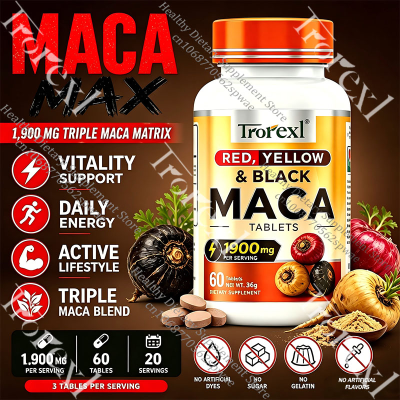 Natural Maca Root Tablets-Supp - Rooting Hormone Powder ulasan dan harga