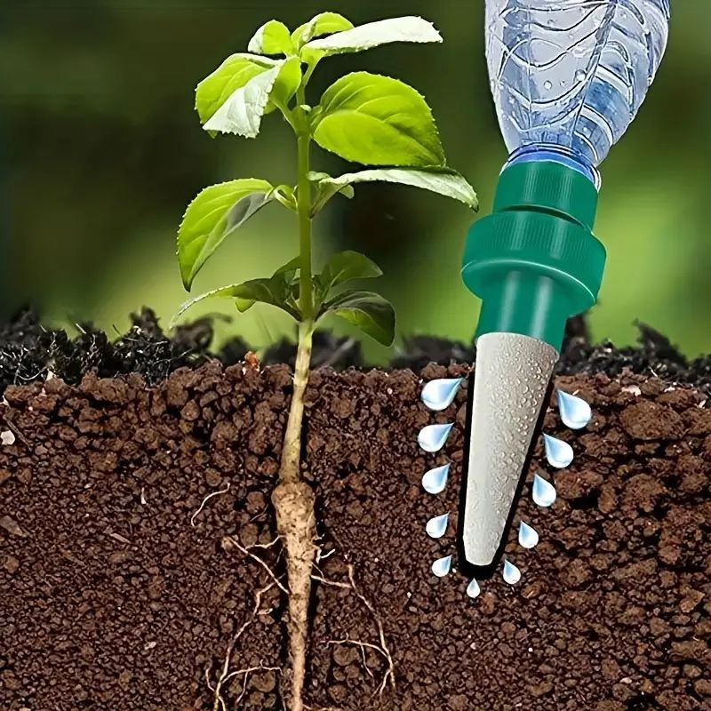 4Pcs Automatic Plant Drip Irri - Self Watering Insert ulasan dan harga
