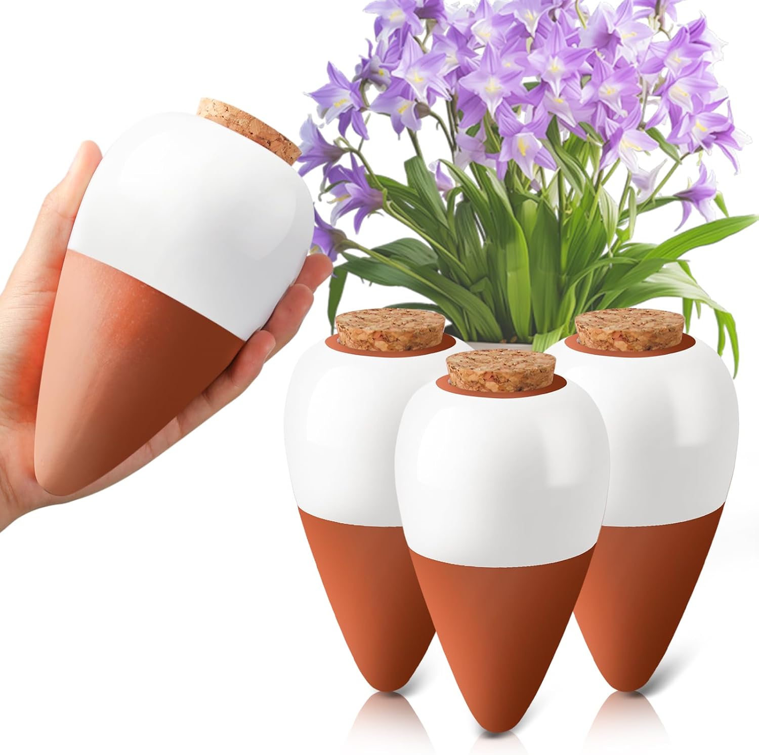 Terracotta Watering Spikes,Sel - Self Watering Insert ulasan dan harga