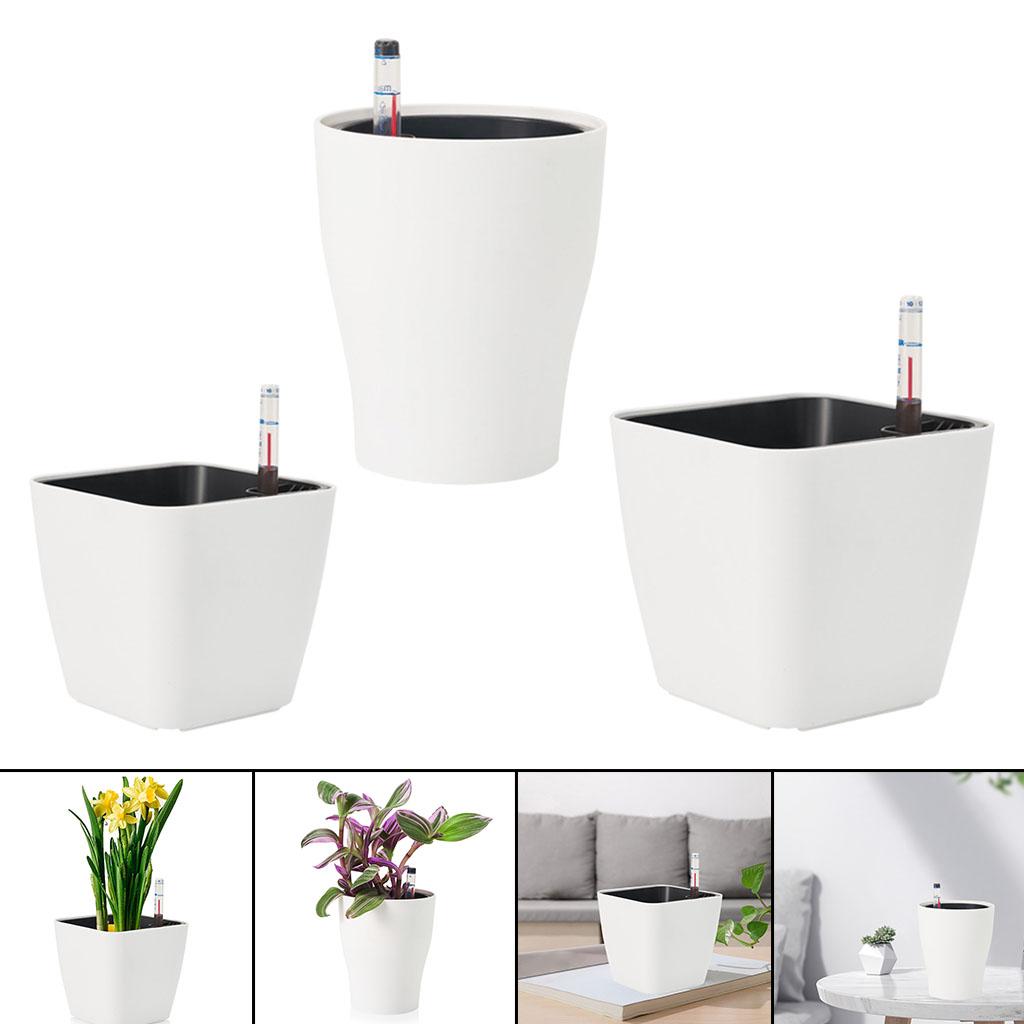 Self Watering Flower Pots Whit - Self Watering Insert ulasan dan harga