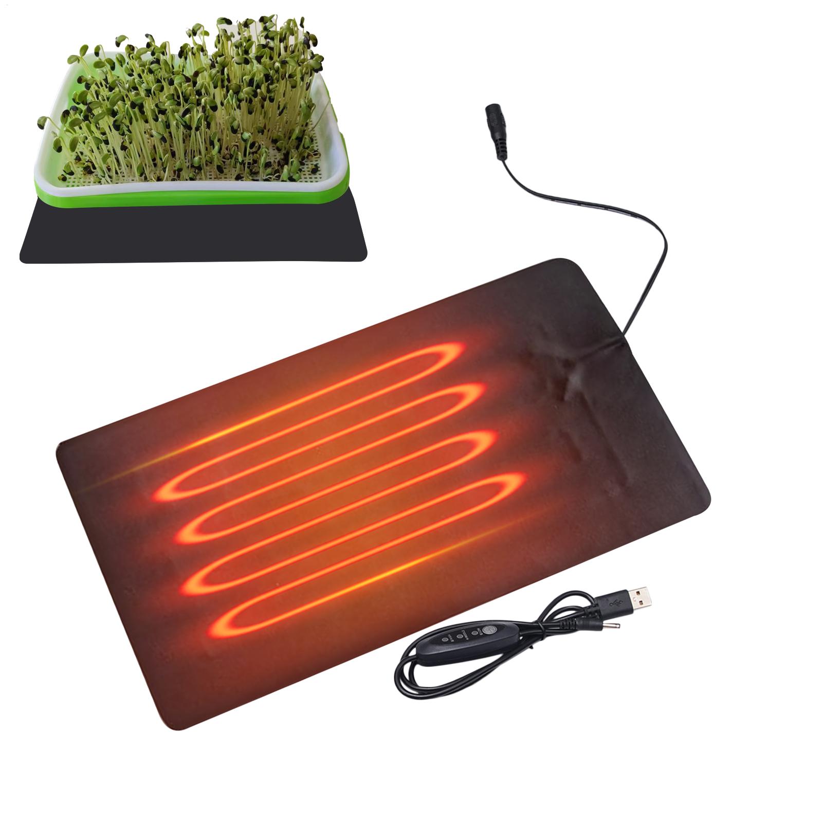 8.5W USB Seedling Heat Mats 3  - Heat Mat Seedling ulasan dan harga