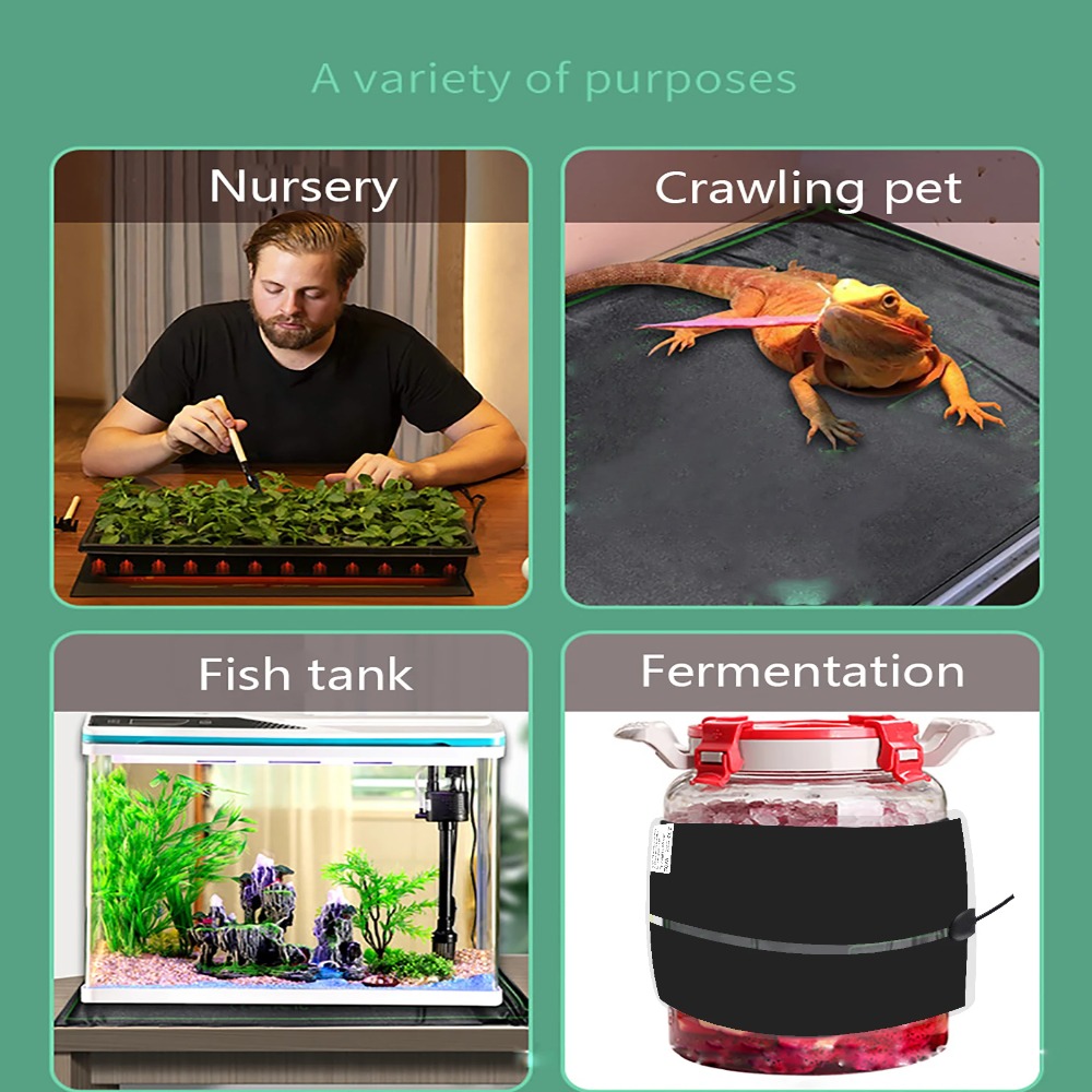 5~28W Seedling Heat Mat Anti-c - Heat Mat Seedling ulasan dan harga