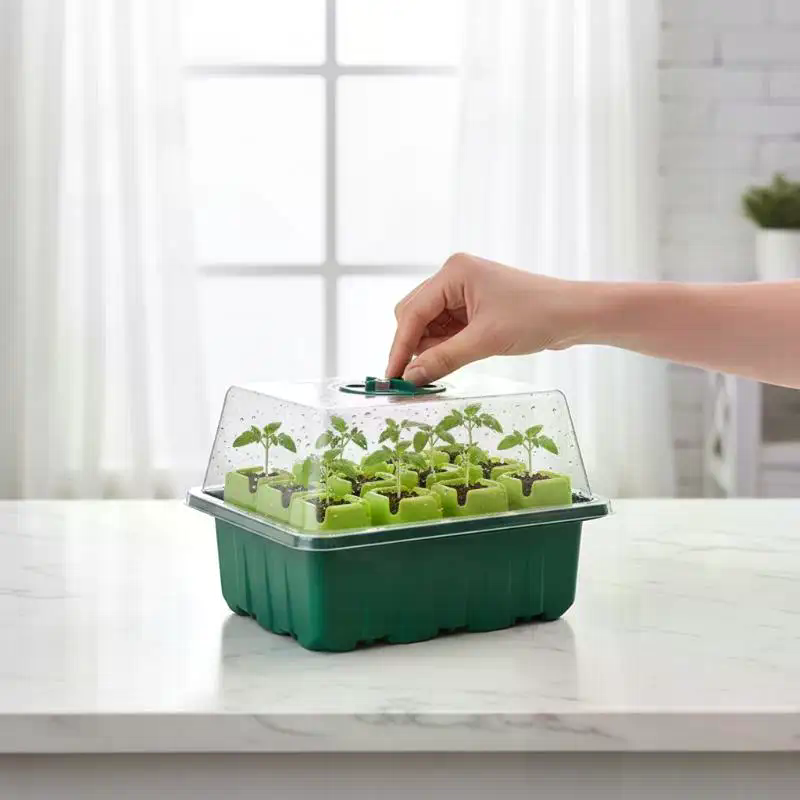 Seed Starter Tray With Humidit - Humidity Dome Kit ulasan dan harga
