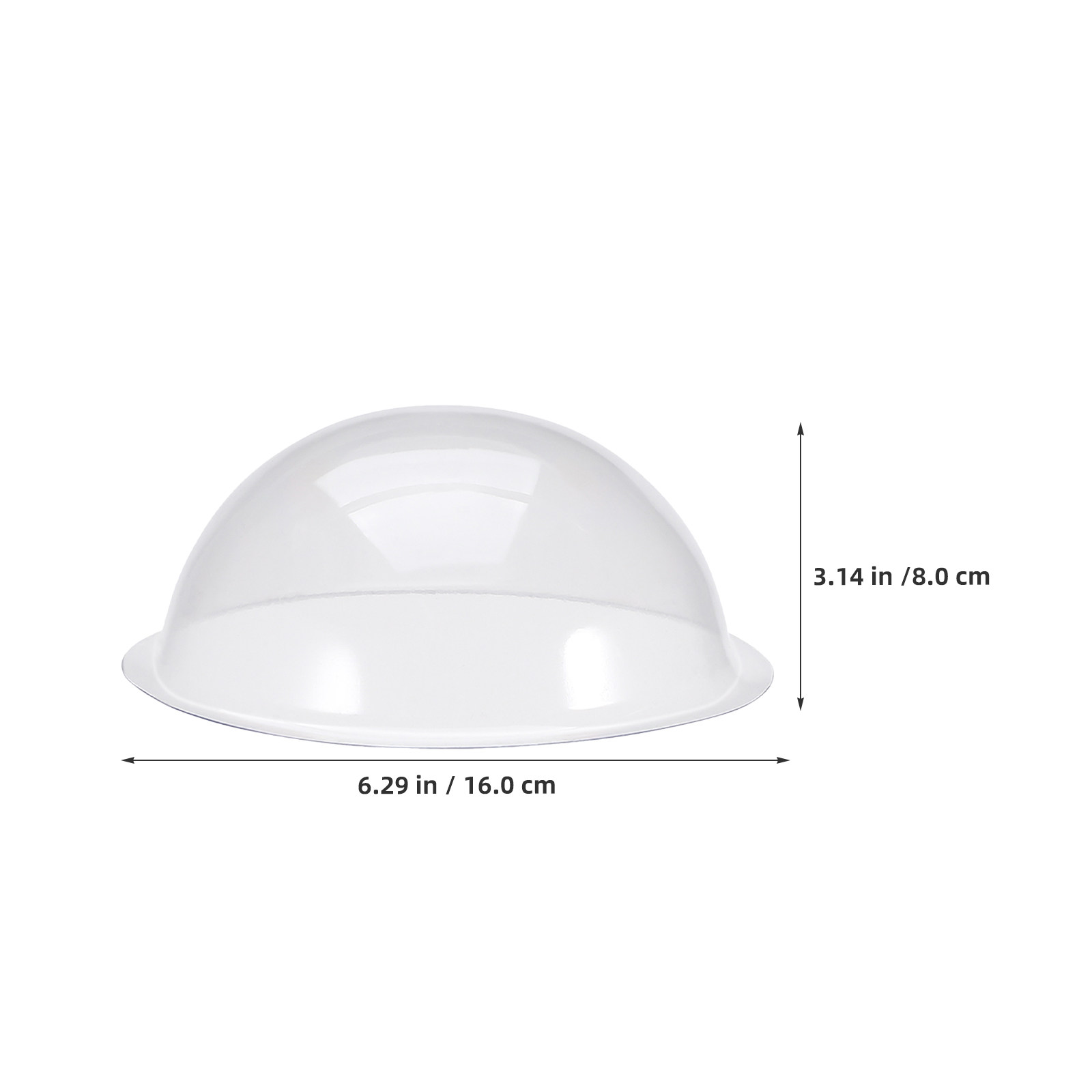 12Pcs Clear Fillable Plastic S - Plastic Dome Clear ulasan dan harga