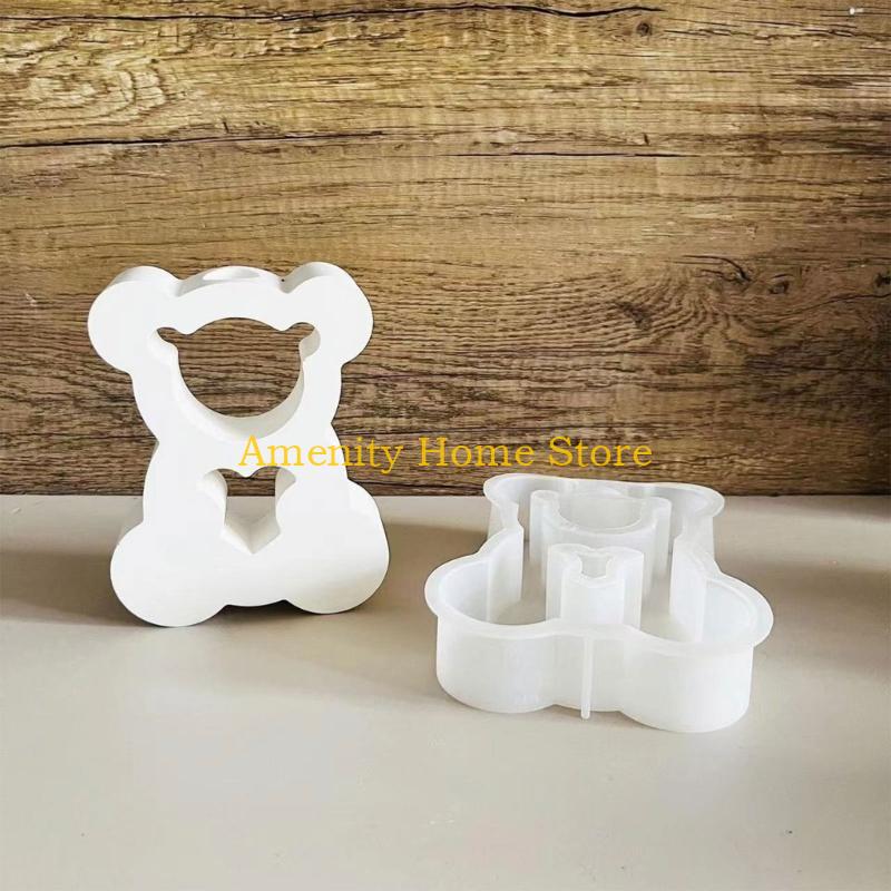 F26C Rabbits Bear Epoxy Resin  - Propagation Station Vase ulasan dan harga