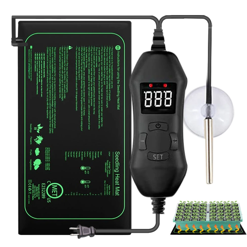 50W EU-US/UK/AU Adjustable The - Heat Mat Seedling ulasan dan harga