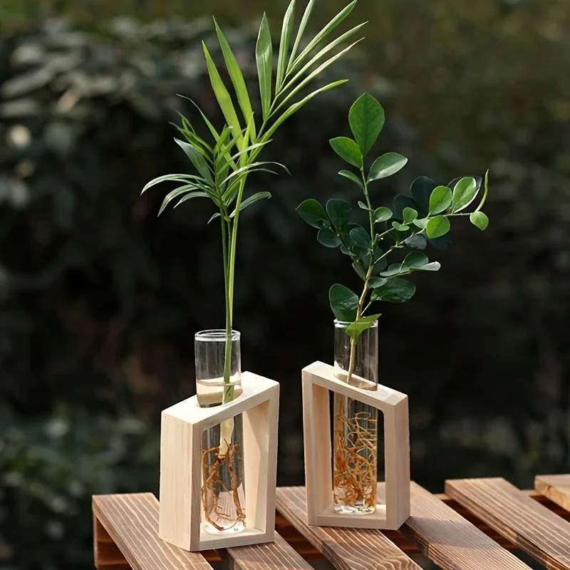 Test Tube Glass Vase Plant Pro - Propagation Station Vase ulasan dan harga