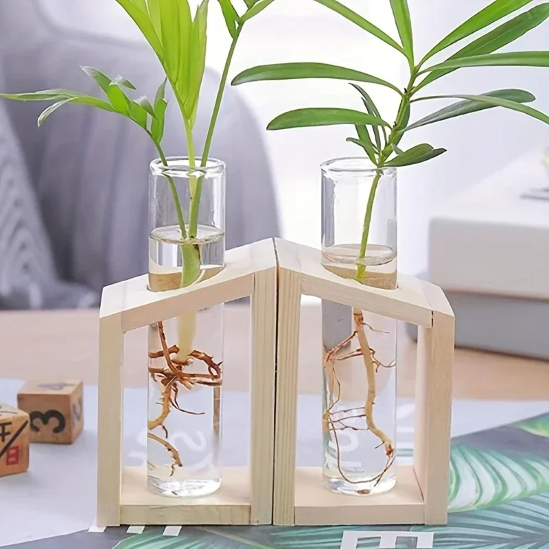 Test Tube Glass Vase Plant Pro - Propagation Station Vase ulasan dan harga