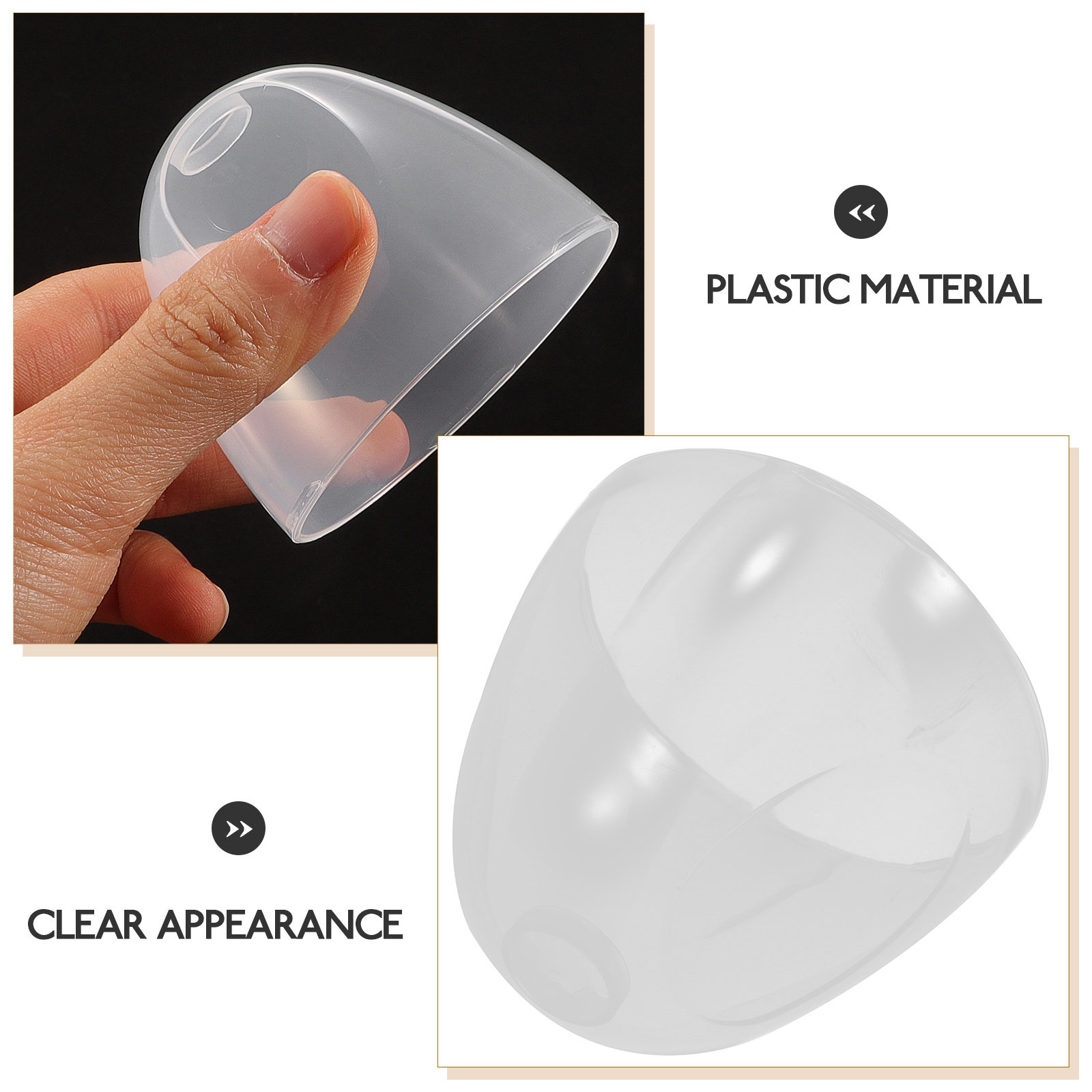 Replacement Plastic Baby Bottl - Plastic Dome Clear ulasan dan harga