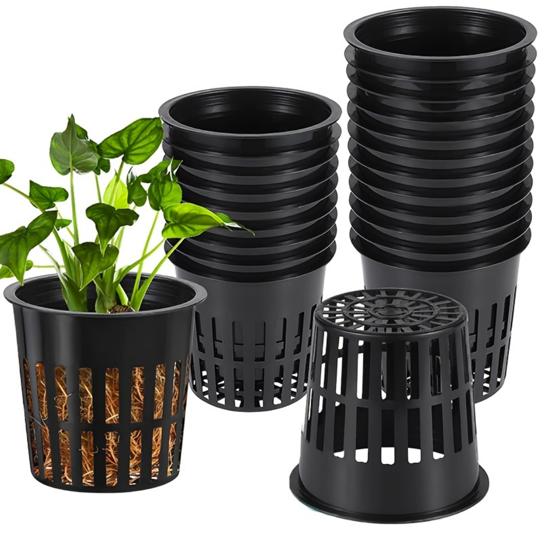 50Pcs Reusable Hydroponic Net  - Rooting Gel Clone ulasan dan harga
