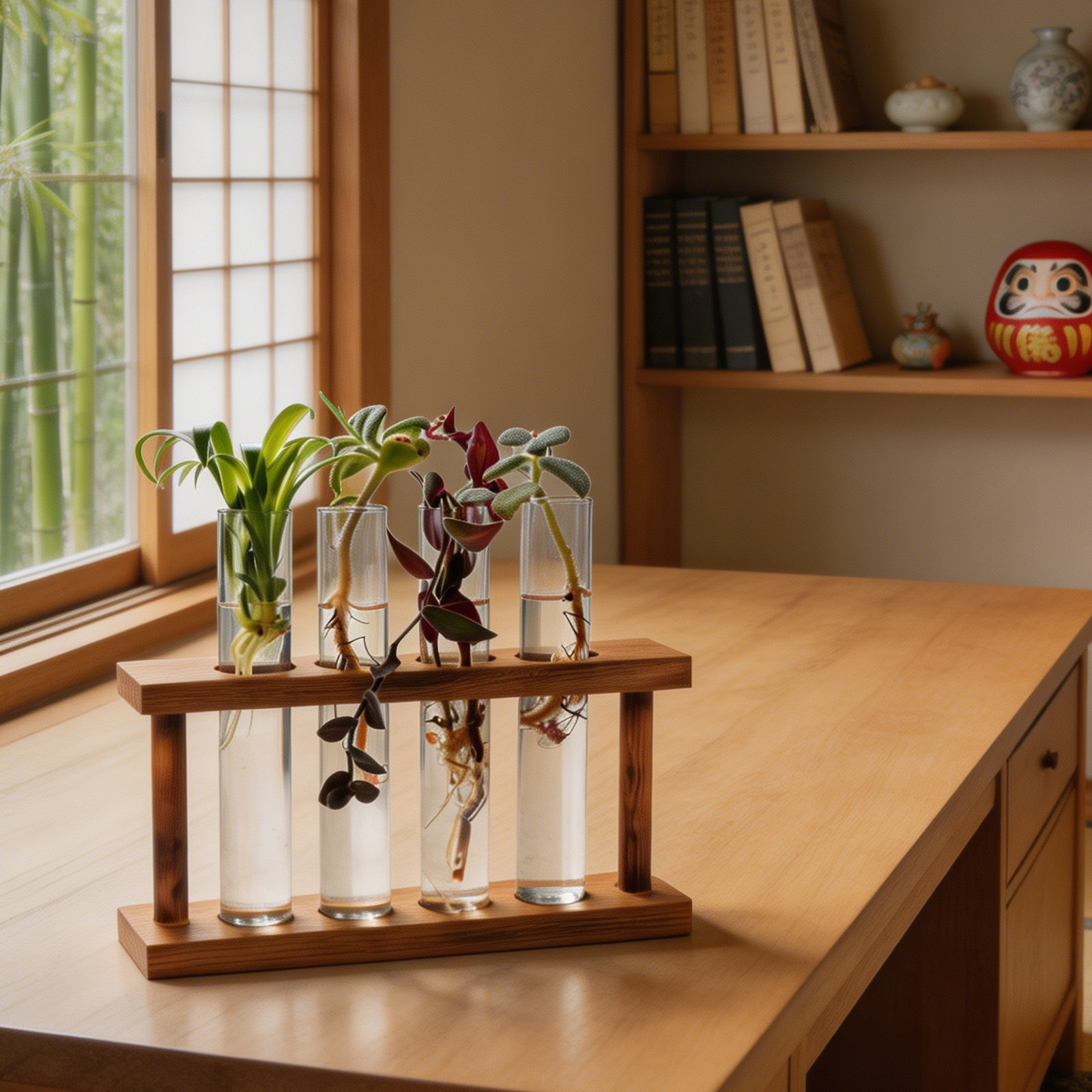 Wooden Plant Propagation Stati - Propagation Station Vase ulasan dan harga