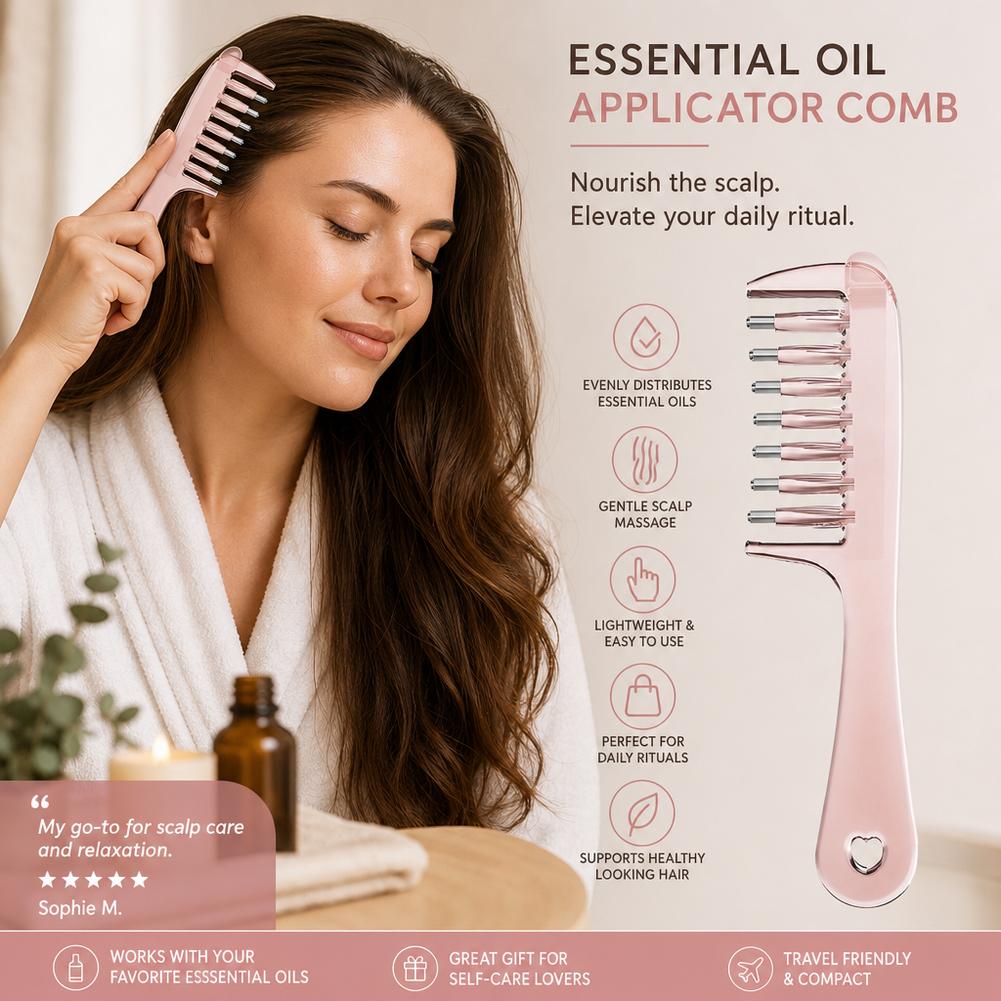 Hair Essential Oil Applicator  - Root Stimulator Liquid ulasan dan harga